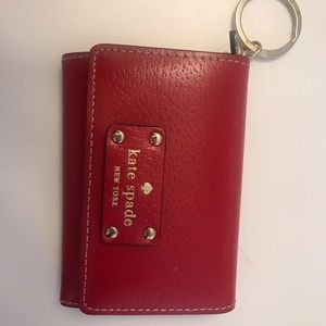 Red Kate Spade wallet
